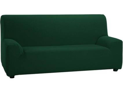 Capa de Sofá  Túnez Verde Garrafa (2 Lugares - 190 cm)