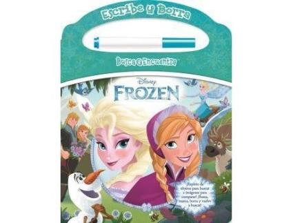 Livro Pintar Y Borrar Frozen Welf de Frozen (Espanhol)