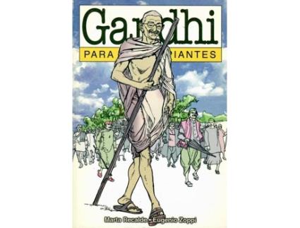 Livro Gandhi Para Principiantes de Marta Recalde (Espanhol)
