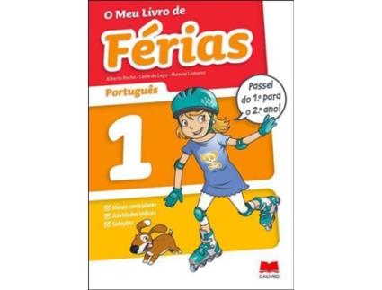 Livro O Meu Livro de Férias Português - 1.º Ano para 2.º Ano de Alberta Rocha, Manuel Linhares e Carla do Lago (Português)