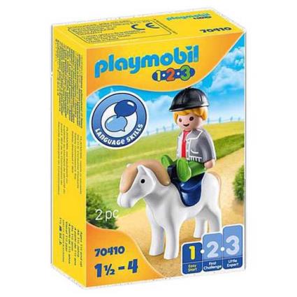 Criança com Pónei 1.2.3