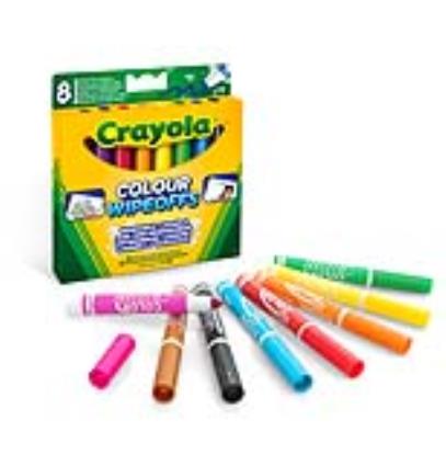 8 Marcadores de Cores Lavável
