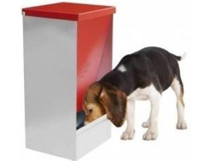 Comedouro para Cães e Gatos  Tolva (Vermelho)