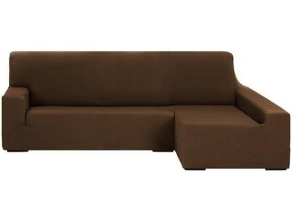 Capa Chaise Longue  Túnez Castanho (Braço Direito Longo - 240 cm)