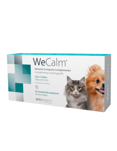 Wecalm - Calmante Para Cães E Gatos 30 Comprimidos