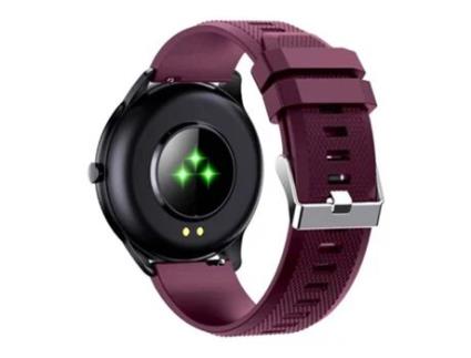 Smartwatch 1.28P multisport wave ecrã redondo Purpura