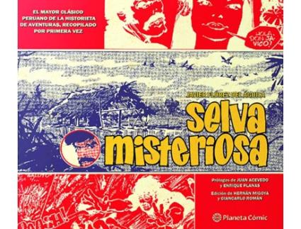 Livro Selva Misteriosa de Javier Florez Del Águila (Espanhol)