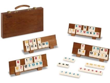 Jogo de Tabuleiro  Maletin Rummi Classic Plus Madera