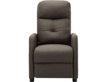 Poltrona  Elétrica Reclinável (Cinzento-acastanhado - Tecido - 65 x 97 x 100 cm)