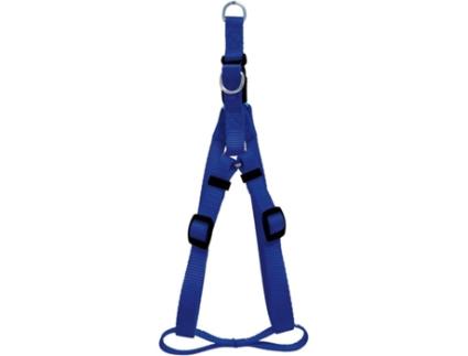 Arnês para Cães  Lisa Clássico (Azul - S - Nylon)