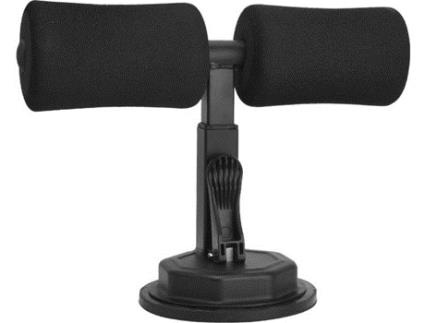 Equipamento para Abdominais  JSQC-3005 Antiderrapante (Preto - 28x21x7 cm)