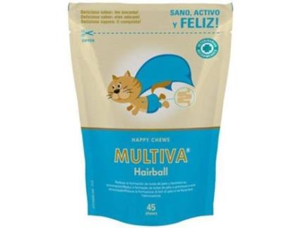 Complemento Alimentar para Gatos  Multiva Hairball