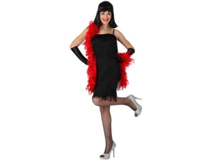 Fato de Mulher  Charleston Preto (Tam: M-L - 38/42)