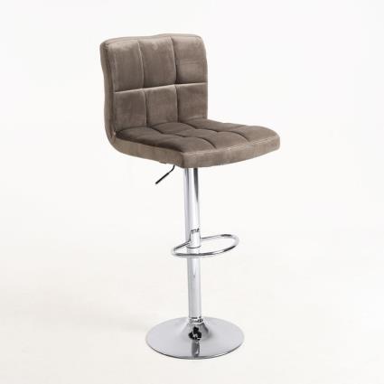 Banco  Casper (Cinzento Claro - Veludo, Aço Reforçado - 105 x 40 x 40 cm)