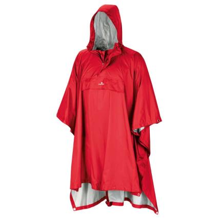 Impermeável para Homem  Todomodo Ripstop Vermelho para Montanha (L-XL)