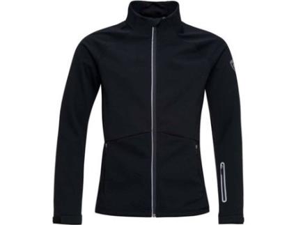 Casaco para Homem  Softshell Preto para Esqui (S)