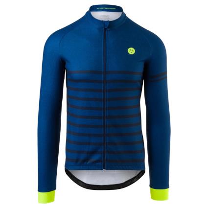 Camisola para Homem  Melange Essential Azul para Ciclismo (XXL)