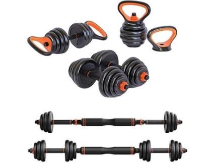 Conjunto Dumbbell  6 em 1 20kg