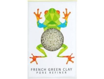 Acessório de Limpeza  Konjac Mini Rainforest Pore Refiner French Green Clay - Tree Frog