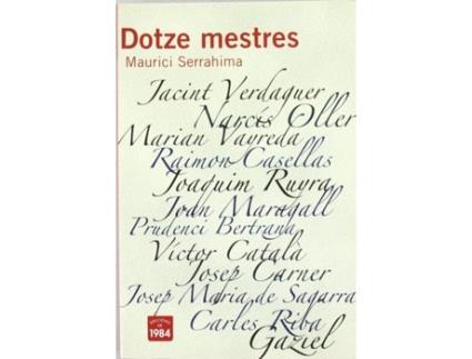 Livro Dotze Mestres de Maurici Serrahima Bofill (Catalão)