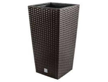 Vaso  Rato Square (Castanho - 40x40x75 cm)