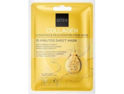 Máscara de Rosto  Face Mask Collagen Sheet Mask With Brightening And Smoothing Effect (1pc)