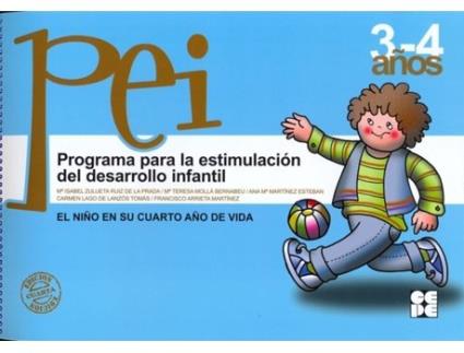 Livro Pei 3-4 Años Programa Para Estimulación Desarrollo Infantil de Mª Isabel Zulueta (Espanhol)