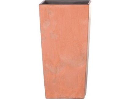 Vaso  Urbi Square Beton Efect (Laranja - 40 x 40 x 75 cm)