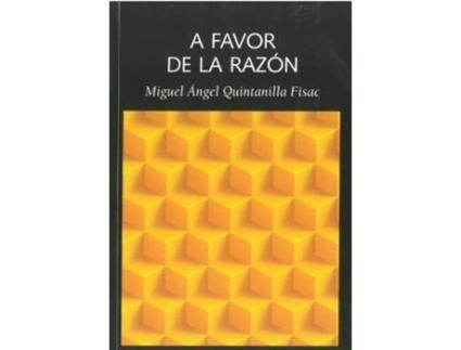 Livro A Favor De La Razón de Miguel Ángel Quintanilla Fisac (Espanhol)