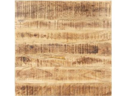 Tampo de Mesa  (Castanho - Madeira - 70 x 70 cm)