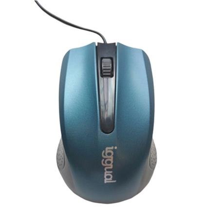 Ratón óptico COM-ERGONOMIC-RL-800DPI azul