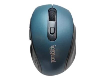 Ratón inalámbrico ERGONOMIC-M-1600DPI azul