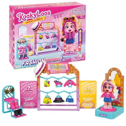 Boneca  Kookyloos  Fashion Challenge Playset  (Idade Mínima: 3 anos)