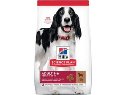 Ração para Cães HILL'S (18 Kg - Seca - Adulto - Porte Médio - Sabor: Cordeiro e Arroz)