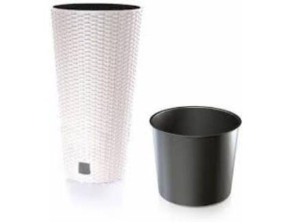 Conjunto 2 Vasos  Rato Tubus (Branco - 30x57.2 cm)