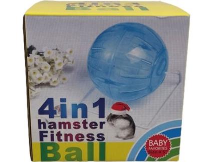 Bola para Hamster  4 em 1 (12 cm)