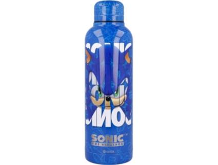 Garrafa  (Azul - Aço Inoxidável)