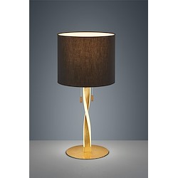 Candeeiro de mesa NANDOR E27 40W 2X3W DOURADO