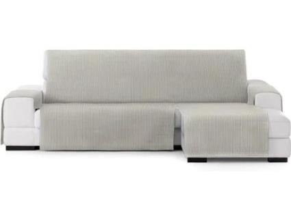Capa de Sofá Chaise Longue  Calma Bege (Braço Direito - 240 cm)