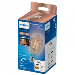 Lâmpada Wi-Fi Bluetooth Filam. Reg.Branco ST64  60w E27