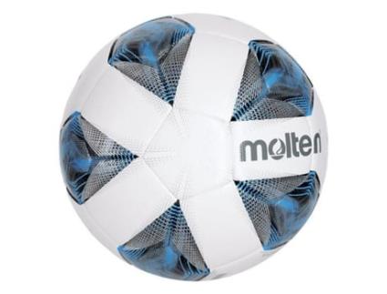 Bola De Futebol  F5a3555 Couro Sintético Branco/azul (tamanho 5)