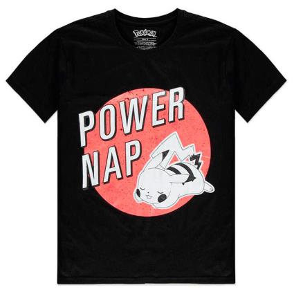 T-shirt Pokemon Pikachu Power Nap