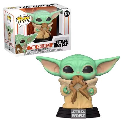 Pop Figure Star Wars Mandalorian The Child With Frog