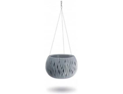 Vaso  Sandy Bowl WS (Cinzento - 23.8 x 23.8 x 16.1 cm)