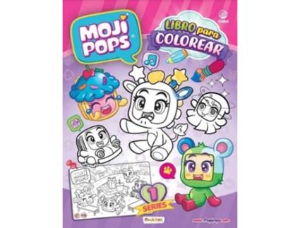 Livro Mojipops Serie 1 Libro Para Colorear de Ediba (Espanhol)