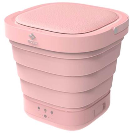 Mini Máquina de Lavar Roupa Portátil  XPB08-F1 Rosa