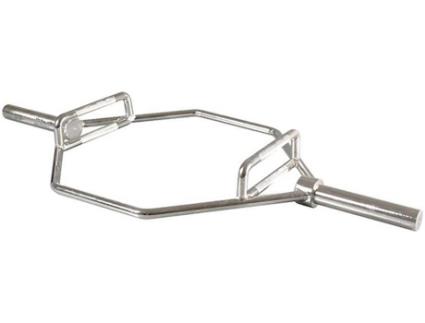 Barra Hexagonal  Olympic Curl Bar (Prateado - 4 kg)