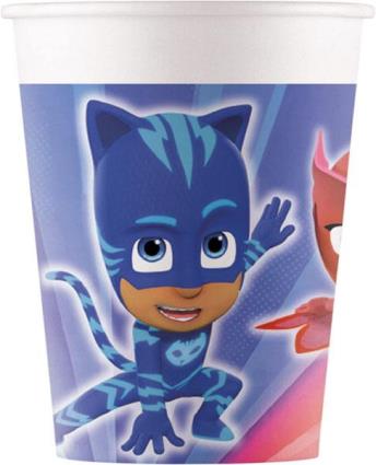 8 Copos Papel PJ Masks WM