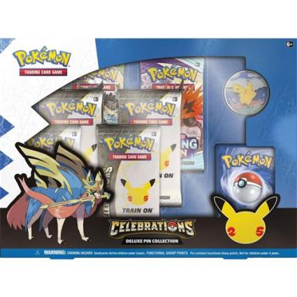 Pokémon Celebrations Deluxe Pin Box - Envio Aleatório