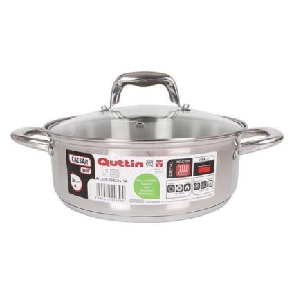 Caçarola Com Tampa New Caesar Aço (ø 24 Cm)